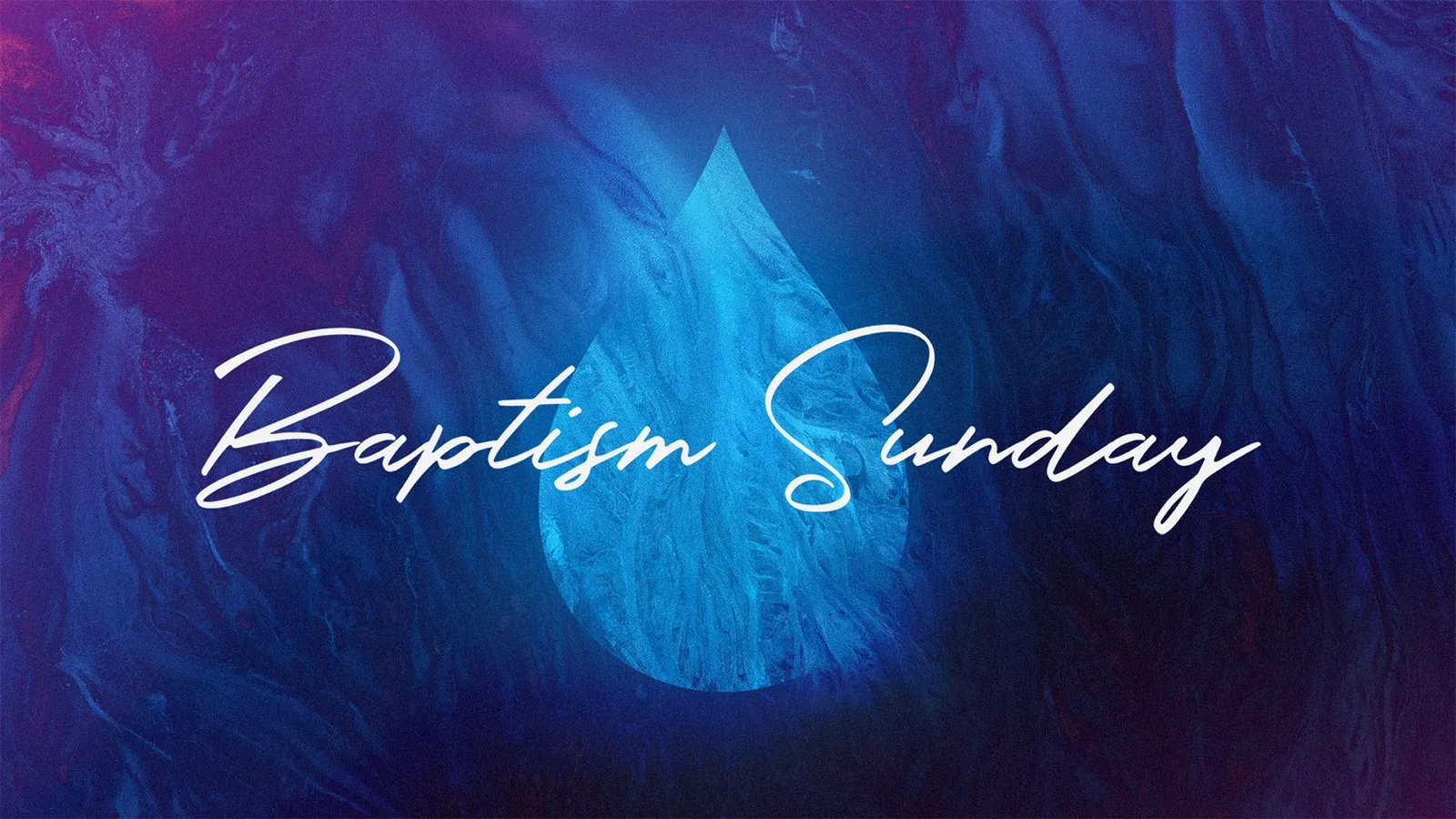 Baptism Sunday at Champion Forest