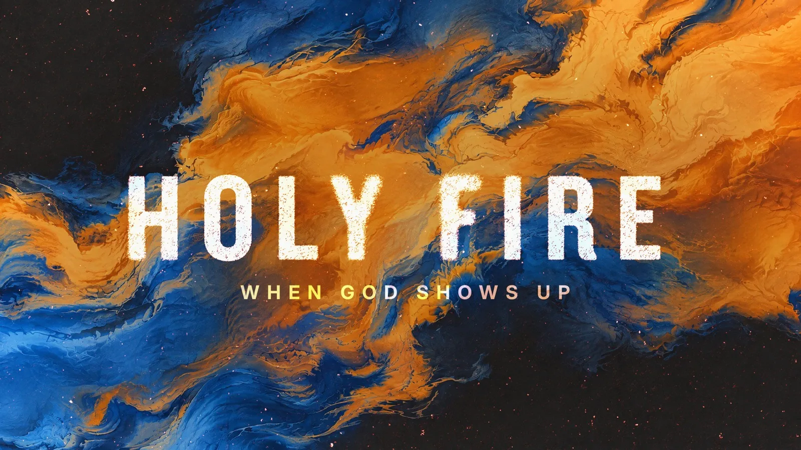 Holy Fire sermon series title art