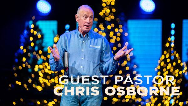 Guest Speaker: Dr. Chris Osborne